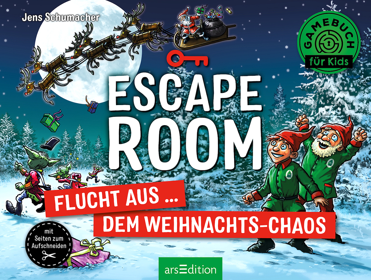 ESCAPE ROOM Flucht aus … dem Weihnachts Chaos Jens Schumacher